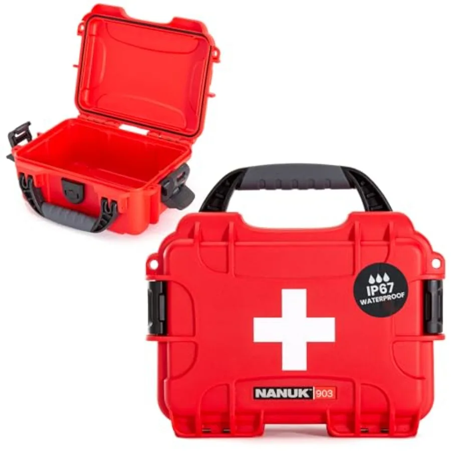 Waterproof First Aid Box Empty Durable, Medical First Aid Organizer Case, IP67-Rated, Dustproof, Impact-Resistant, and Floats 7
Waterproof First Aid Box Empty Durable, Medical First Aid Organizer Case, IP67-Rated, Dustproof, Impact-Resistant, and Floats 7