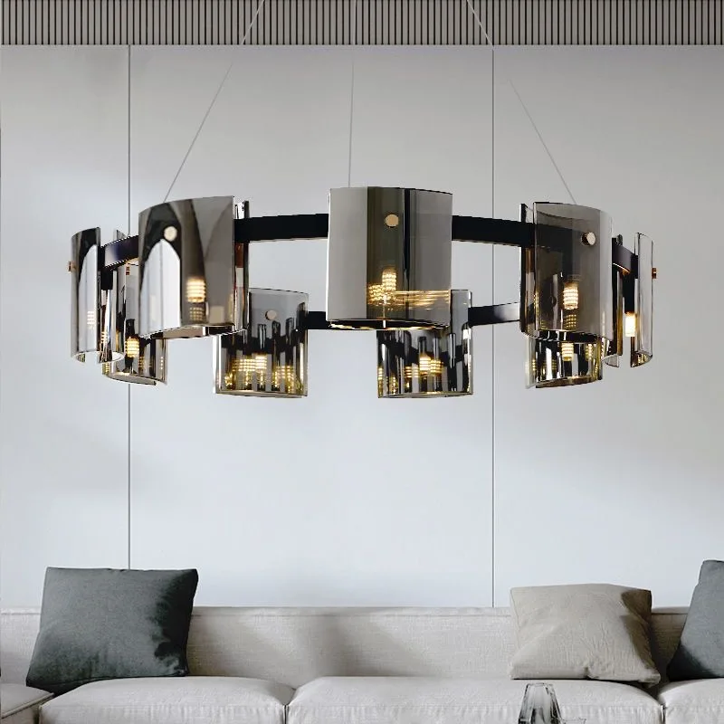 Modern and minimalist living room pendant lamp Electroplated glass pendant lamp Bedroom high-end restaurant G9 pendant lamp
Modern and minimalist living room pendant lamp Electroplated glass pendant lamp Bedroom high-end restaurant G9 pendant lamp