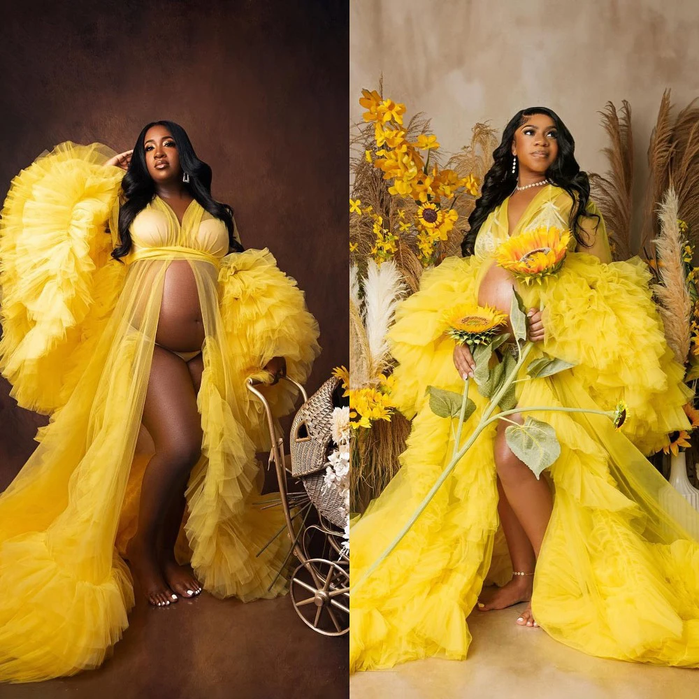 Graceful Maternity Dresses for Photo Shoot Ruffles Strapless Bridal Prom Gown Women Pregnant Robe Túnica Materna Custom Made
Graceful Maternity Dresses for Photo Shoot Ruffles Strapless Bridal Prom Gown Women Pregnant Robe Túnica Materna Custom Made