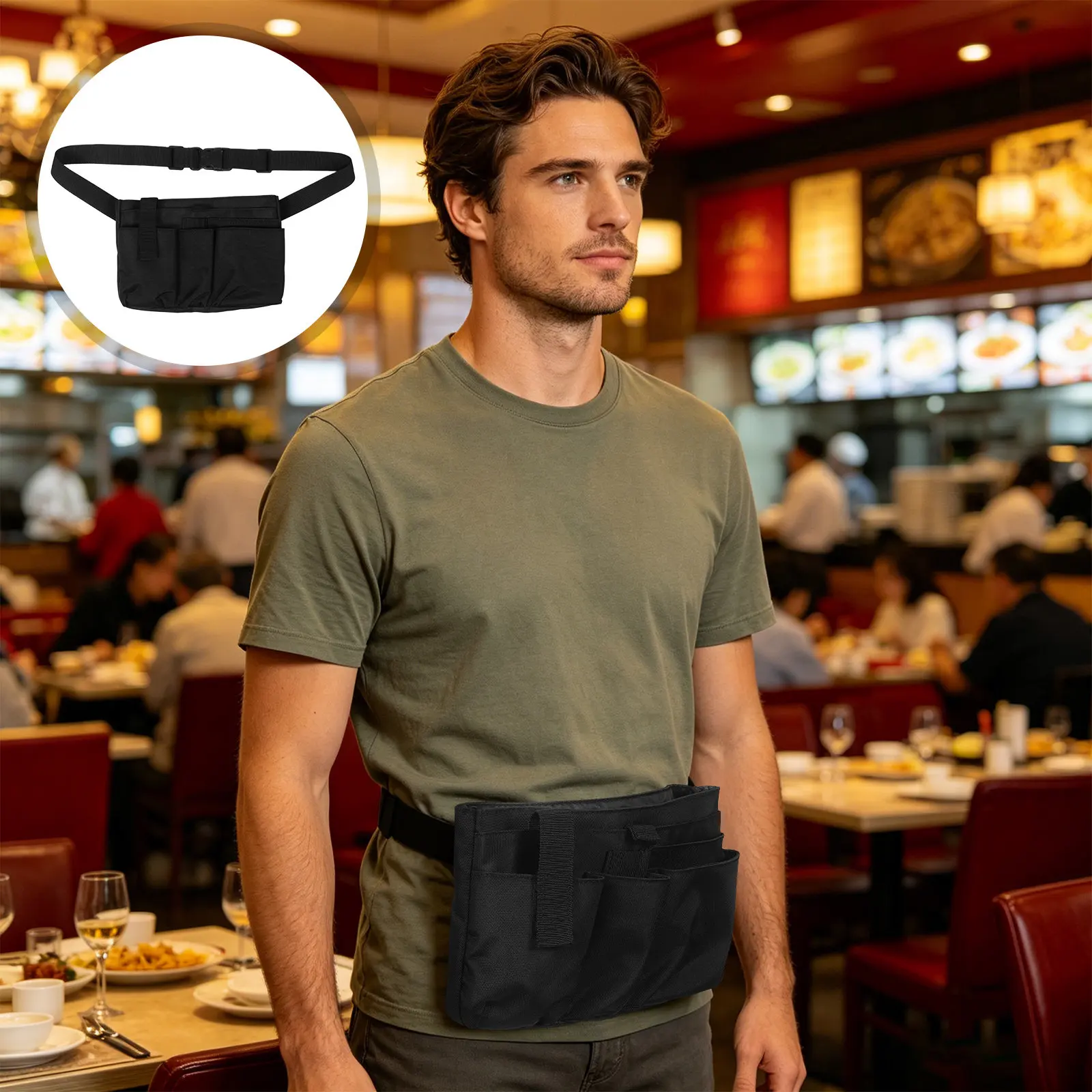 Adjustable Multi-Pocket Waist Tool Pouch Heavy Duty Waterproof Oxford Cloth Cleaner Tool Belt Bag for Housekeepers Gardeners
Adjustable Multi-Pocket Waist Tool Pouch Heavy Duty Waterproof Oxford Cloth Cleaner Tool Belt Bag for Housekeepers Gardeners