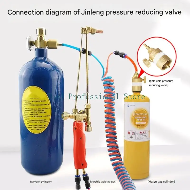 57QF Professional Oxygen Acetylene Regulator Valving Pressure Reducer Valving In Brasses Construction For 4mm To 8mm Hose
57QF Professional Oxygen Acetylene Regulator Valving Pressure Reducer Valving In Brasses Construction For 4mm To 8mm Hose