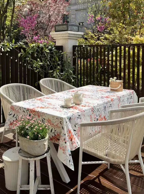Beautiful Lace Design Table Cloth with Anti-dust Coordinated Matching Seat Covers
Beautiful Lace Design Table Cloth with Anti-dust Coordinated Matching Seat Covers