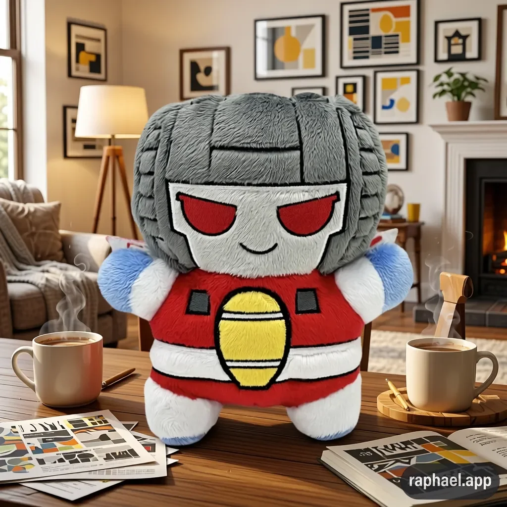 Мягкая игрушка-трансформер Kawaii Starscream, плюшевая кукла из серии трансформеров, подарок для мальчиков на день рождения и Рождество
Мягкая игрушка-трансформер Kawaii Starscream, плюшевая кукла из серии трансформеров, подарок для мальчиков на день рождения и Рождество