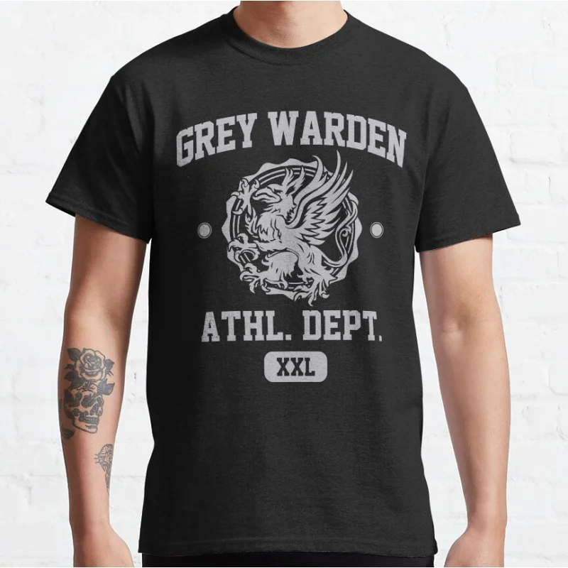 Retro Final Fantasy Grey Warden Athletic Department Dragon Age Gym 90s jrpg video games anime Graphic T Shirts large size
Retro Final Fantasy Grey Warden Athletic Department Dragon Age Gym 90s jrpg video games anime Graphic T Shirts large size