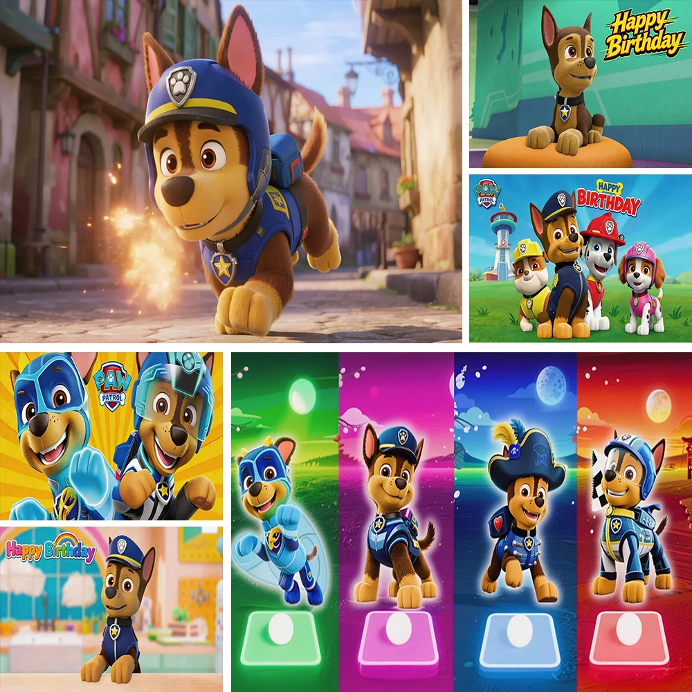 Animation PAW Patrol Chase Cute Dog Decor Backdrop the Boy’s Birthday Party Background Photography Studio Supplies Props Banner
Animation PAW Patrol Chase Cute Dog Decor Backdrop the Boy’s Birthday Party Background Photography Studio Supplies Props Banner