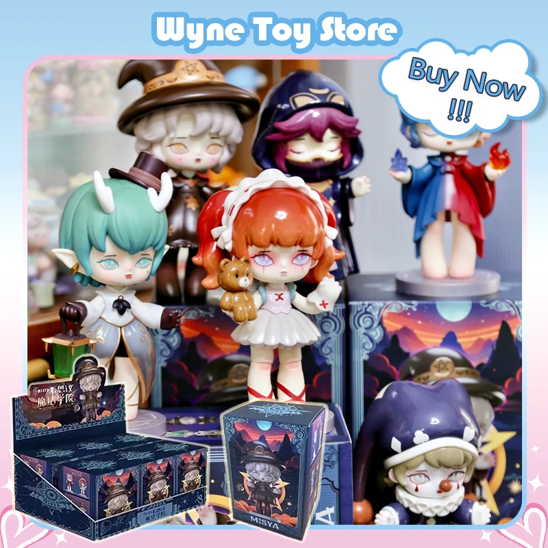 On Sale Mishia Blind Box Mysterious Magic Academy Series Mystery Anime Figure Random Collectible Original Character Desktop Toys
On Sale Mishia Blind Box Mysterious Magic Academy Series Mystery Anime Figure Random Collectible Original Character Desktop Toys