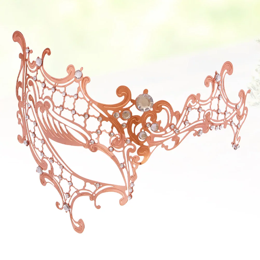 Elegant Lightweight Metal Half Face For Women Girls With Rhinestone Masquerade Carnival Party Cosplay Ball Masquerade Cosplay
Elegant Lightweight Metal Half Face For Women Girls With Rhinestone Masquerade Carnival Party Cosplay Ball Masquerade Cosplay