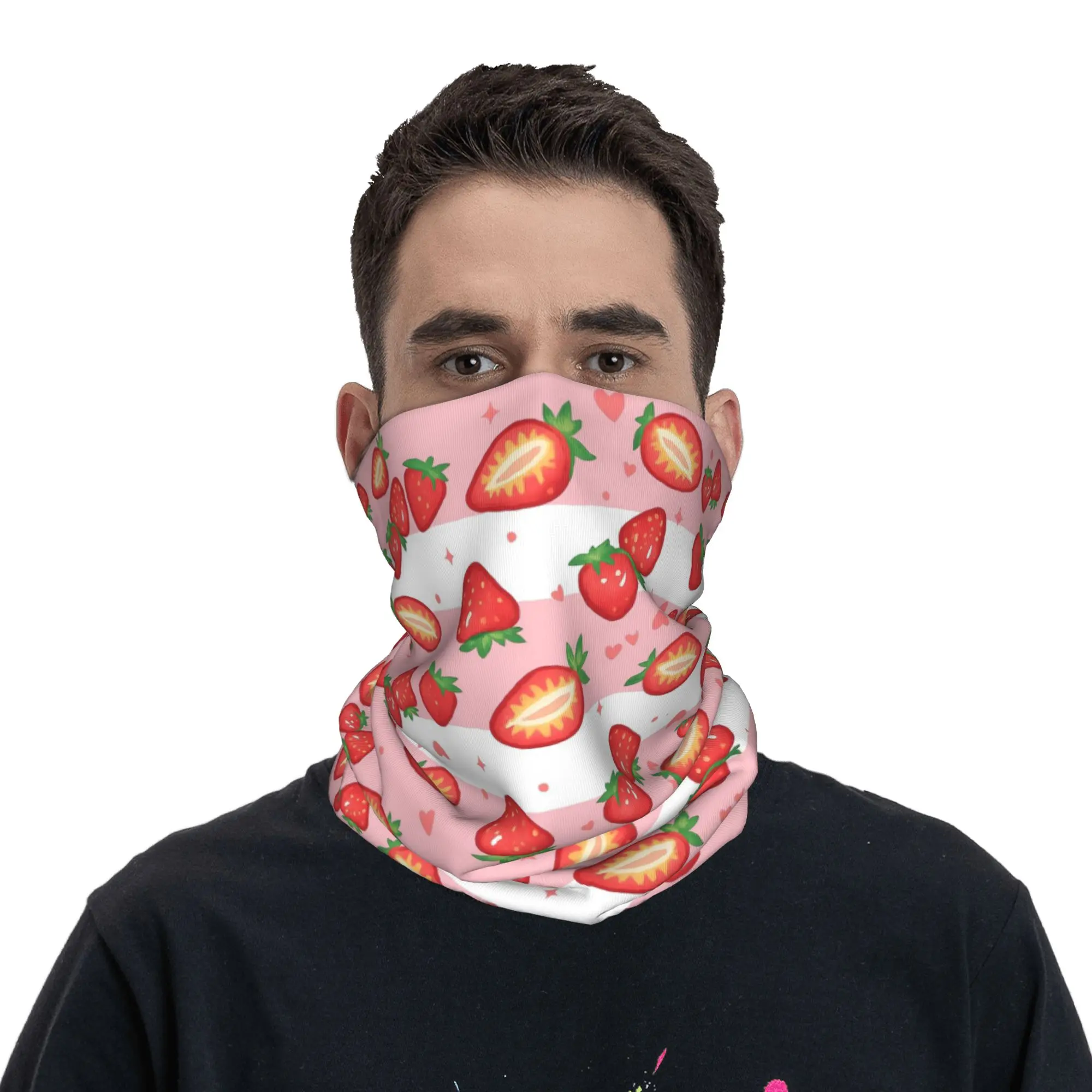 Strawberries Strawberry Bandana Neck Cover Printed Wrap Mask Scarf Balaclava Outdoor Sports Unisex Adult Winter
Strawberries Strawberry Bandana Neck Cover Printed Wrap Mask Scarf Balaclava Outdoor Sports Unisex Adult Winter