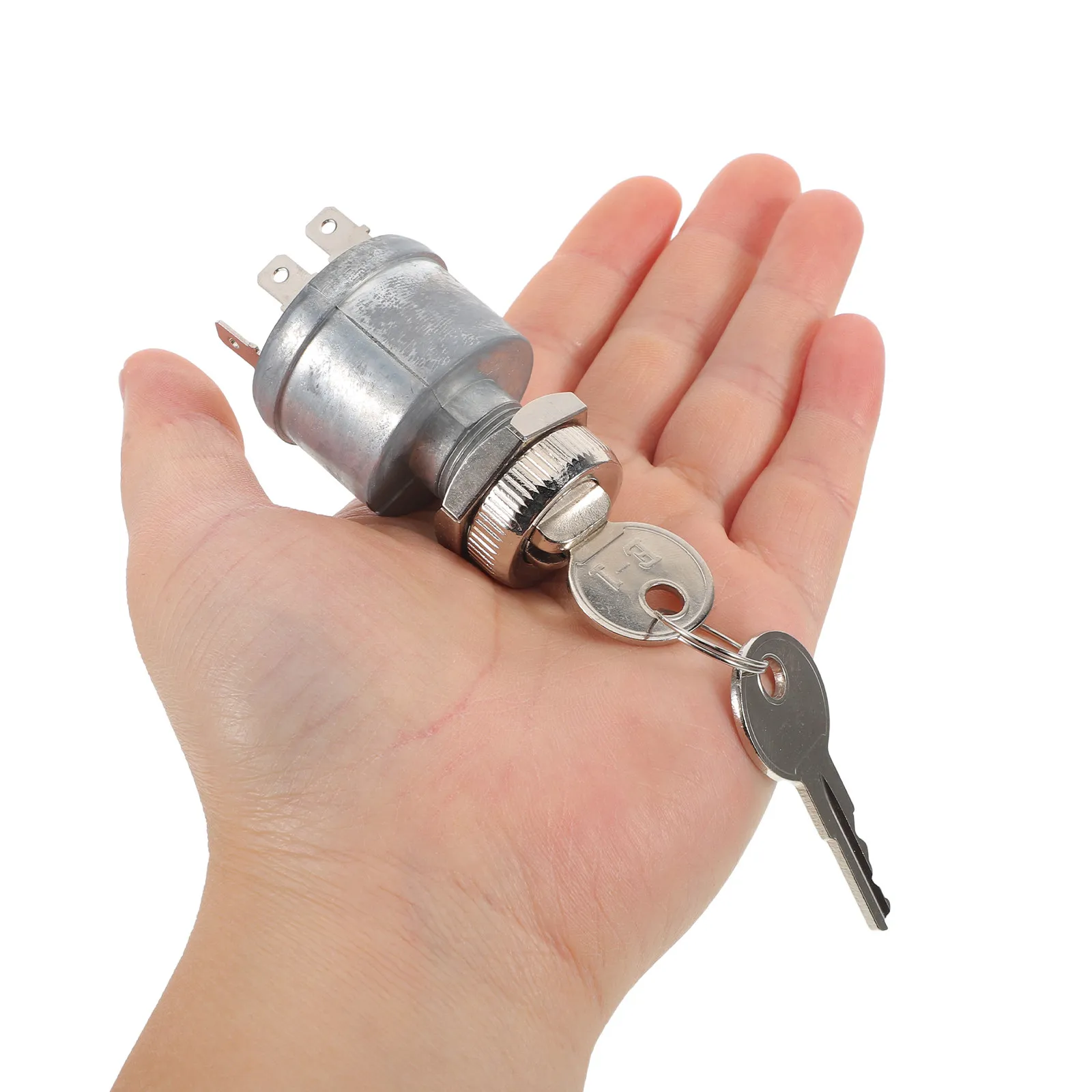 1Set Golf Cart Ignition Switch Starter Key Lock Replacement Electric Cart Accessory Sports Vehicle Security Ignition Starter