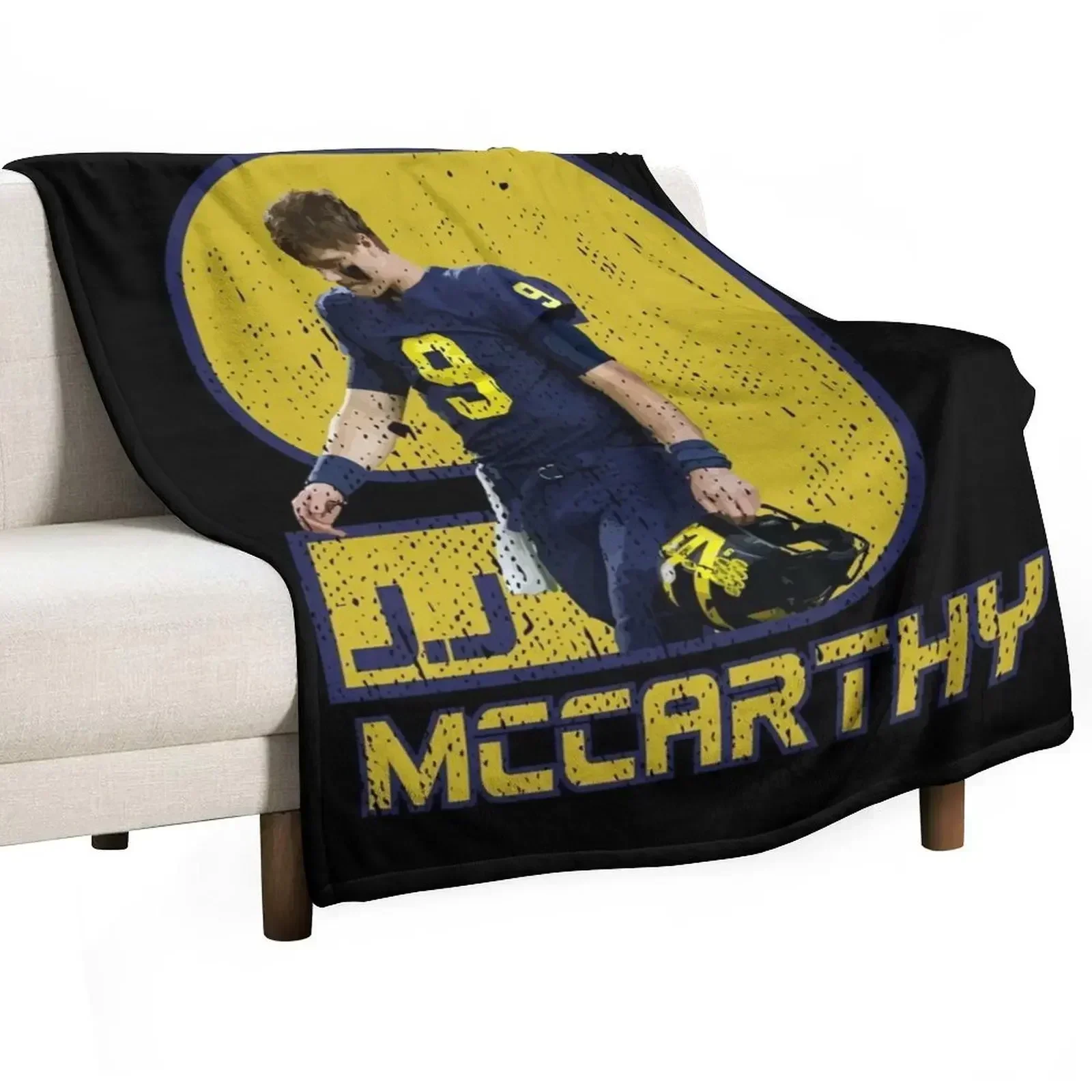J.J. McCarthy Throw Blanket Warm Throw Blanket Gift for Anniversary
J.J. McCarthy Throw Blanket Warm Throw Blanket Gift for Anniversary