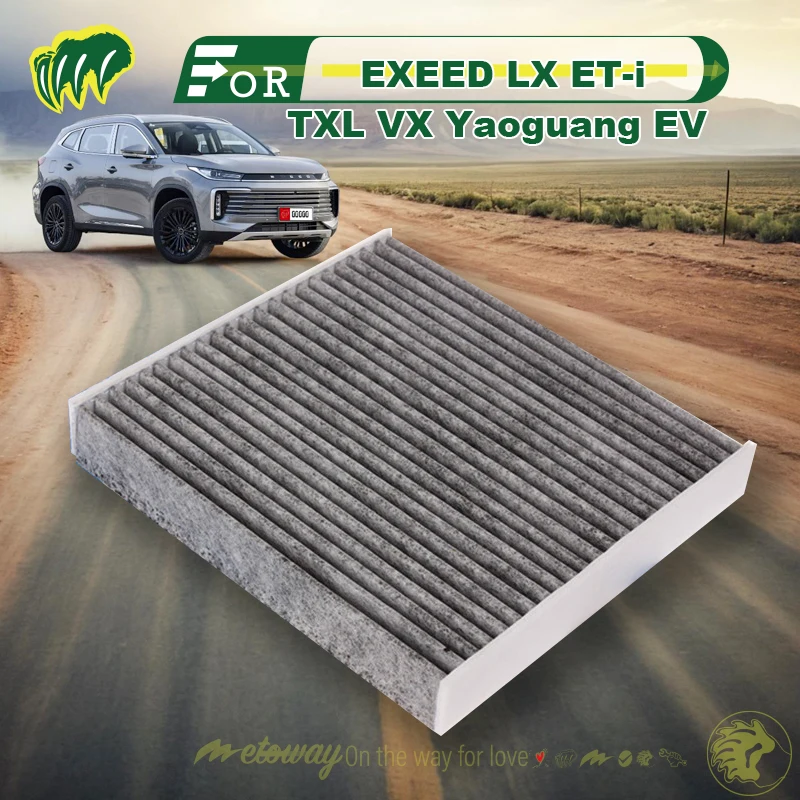 For EXEED LX ET-i TXL VX Yaoguang EV Car Cabin Air Filter Auto Climate Control Gases Replace Accessories Replacement Filter
For EXEED LX ET-i TXL VX Yaoguang EV Car Cabin Air Filter Auto Climate Control Gases Replace Accessories Replacement Filter