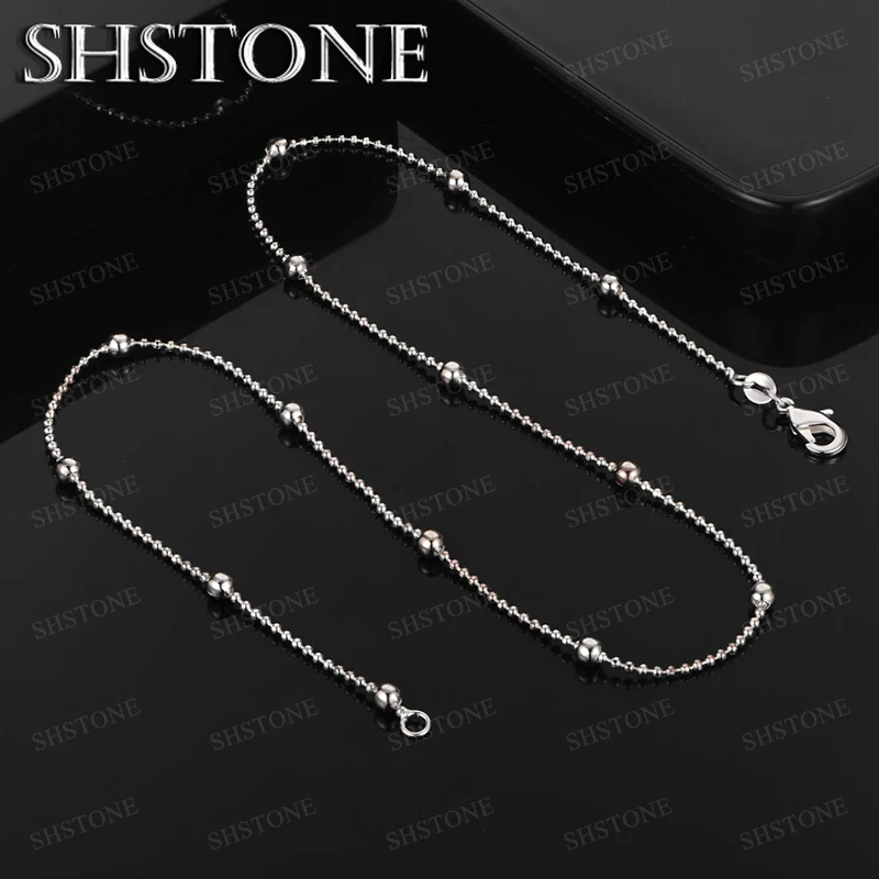 925 Sterling Silver Necklace Men Women Charm Wedding Party Gift Fine Jewelry Fashion Simple Accessories
925 Sterling Silver Necklace Men Women Charm Wedding Party Gift Fine Jewelry Fashion Simple Accessories