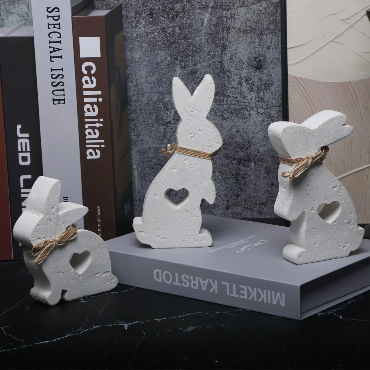 3pcs White Abstract Rabbit Statue, ins style, Modern Bohemian Decor for Coffee Table Bookshelf, Matte Finish, Home Decor
3pcs White Abstract Rabbit Statue, ins style, Modern Bohemian Decor for Coffee Table Bookshelf, Matte Finish, Home Decor