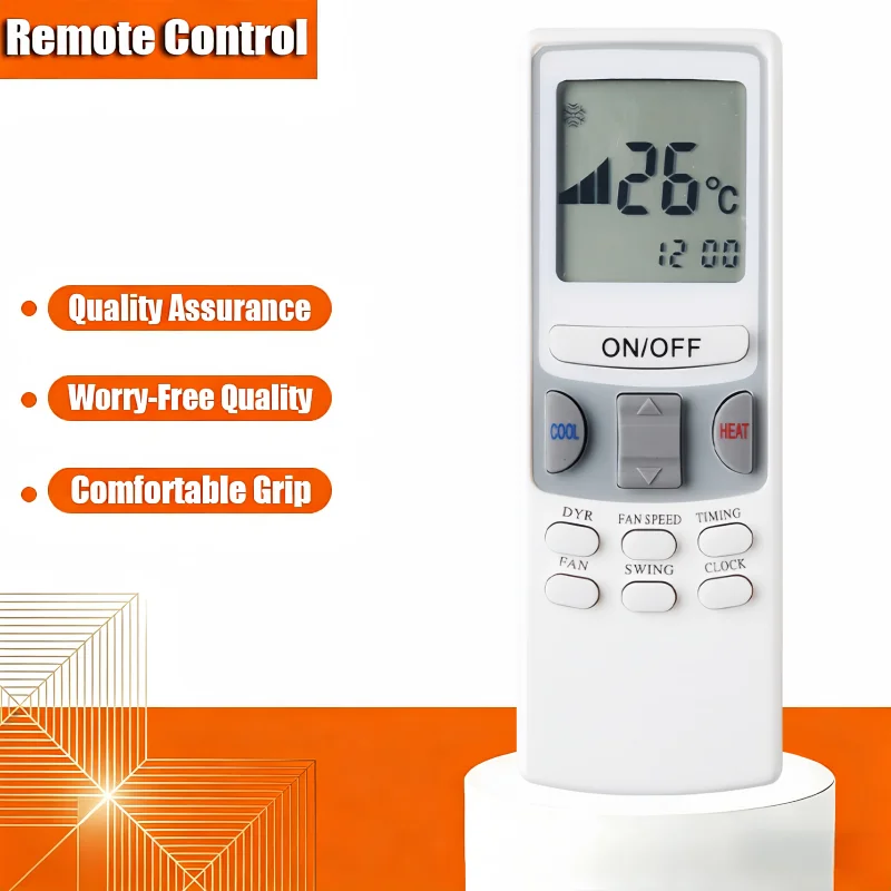 Air Conditioner Remote Control A/C Controller Compatible with Chunlan KTCL002 Air Conditioning Remote Control
Air Conditioner Remote Control A/C Controller Compatible with Chunlan KTCL002 Air Conditioning Remote Control
