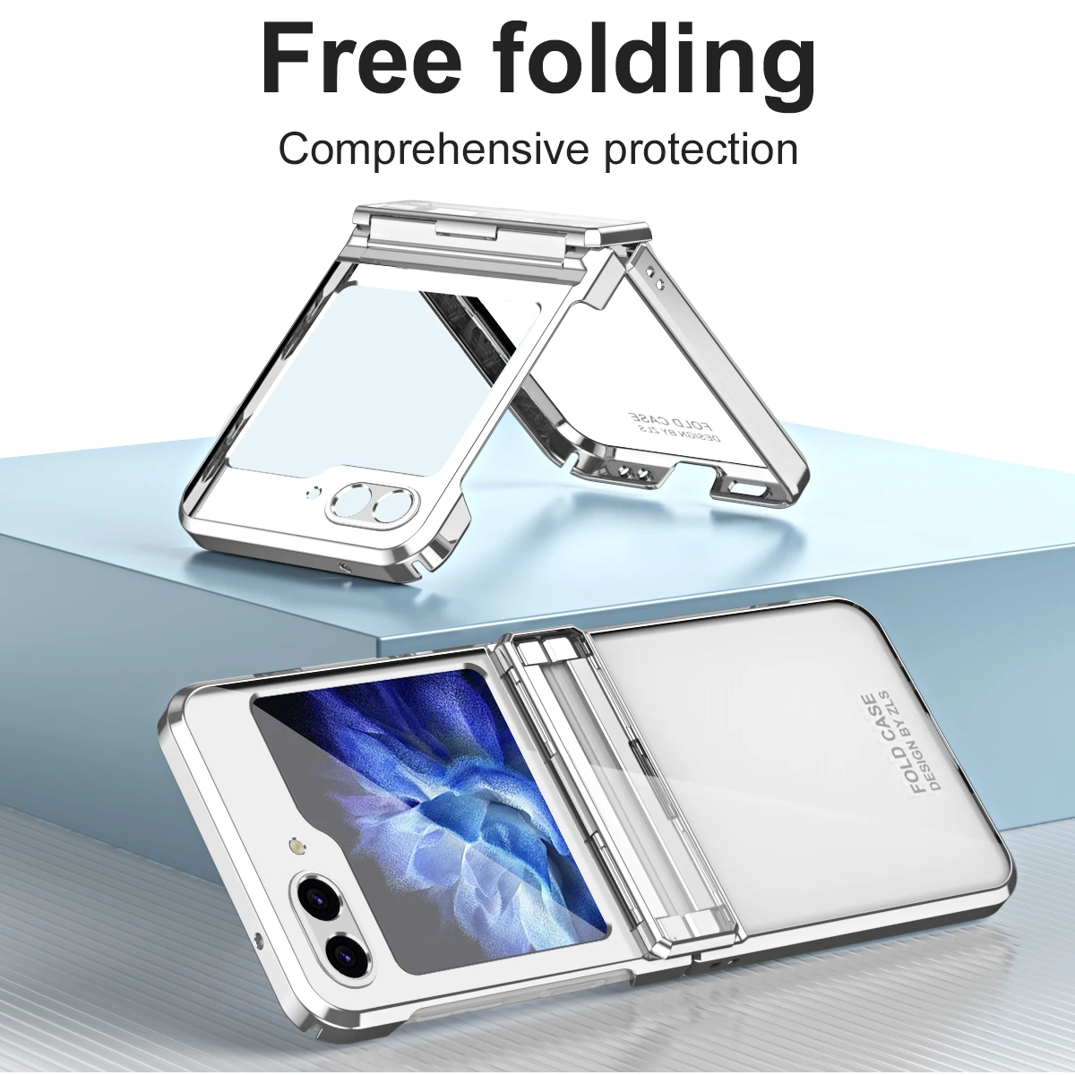 For Samsung Galaxy Z Flip 6 5 4 3 Case Luxury Transparent Electroplated With Folding Hinge Shockproof Protection Hard Back Cover
For Samsung Galaxy Z Flip 6 5 4 3 Case Luxury Transparent Electroplated With Folding Hinge Shockproof Protection Hard Back Cover