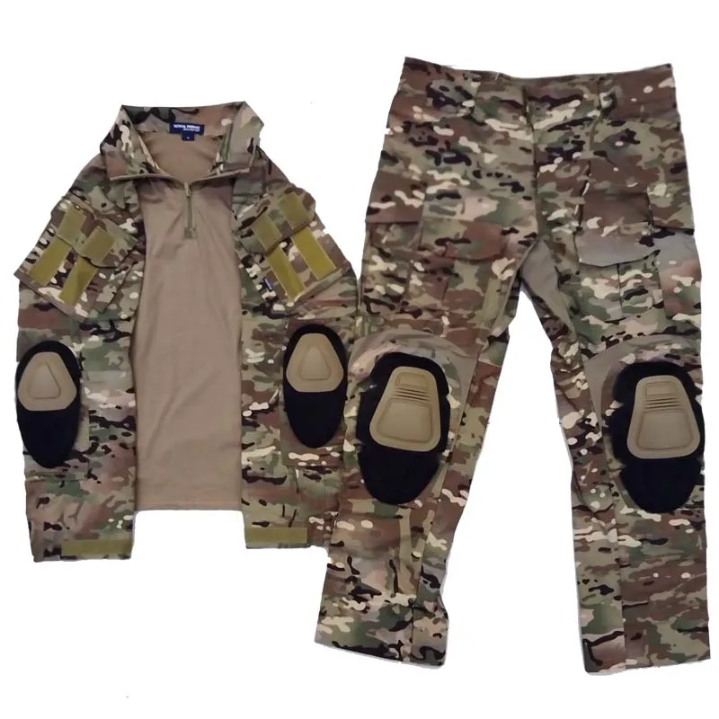 Tactical Army Multicam Uniforms Gen3 Mens Camo Suits Hunting Combat Shirts Cargo Pants Tops Elastic Duty Trousers Windproof Sets
Tactical Army Multicam Uniforms Gen3 Mens Camo Suits Hunting Combat Shirts Cargo Pants Tops Elastic Duty Trousers Windproof Sets