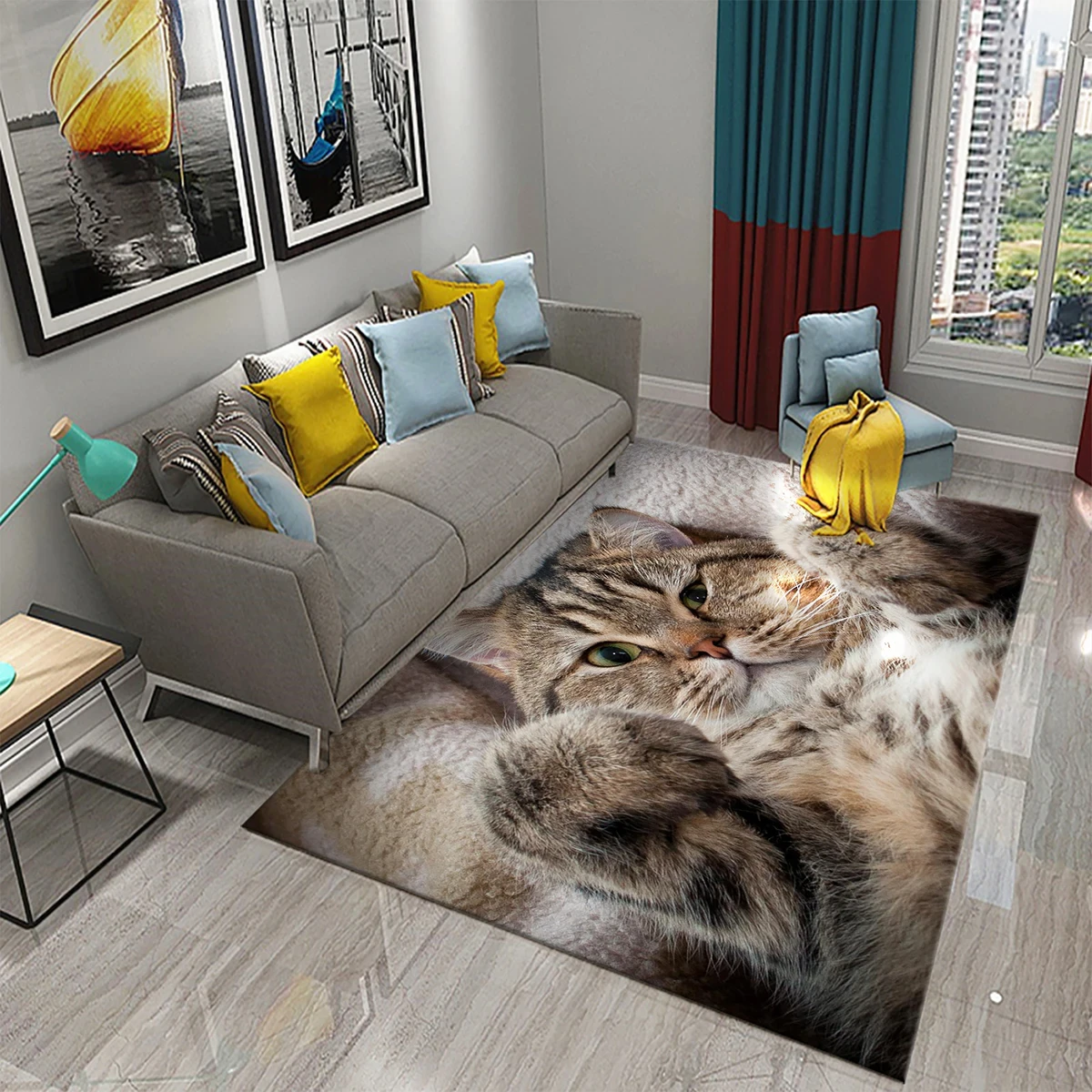 3D Cute Cat Animal Pattern Carpet for Living Room Kitchen Bathroom Bedroom Entrance Door Anti-slip Carpet for Home Floor Decor
3D Cute Cat Animal Pattern Carpet for Living Room Kitchen Bathroom Bedroom Entrance Door Anti-slip Carpet for Home Floor Decor