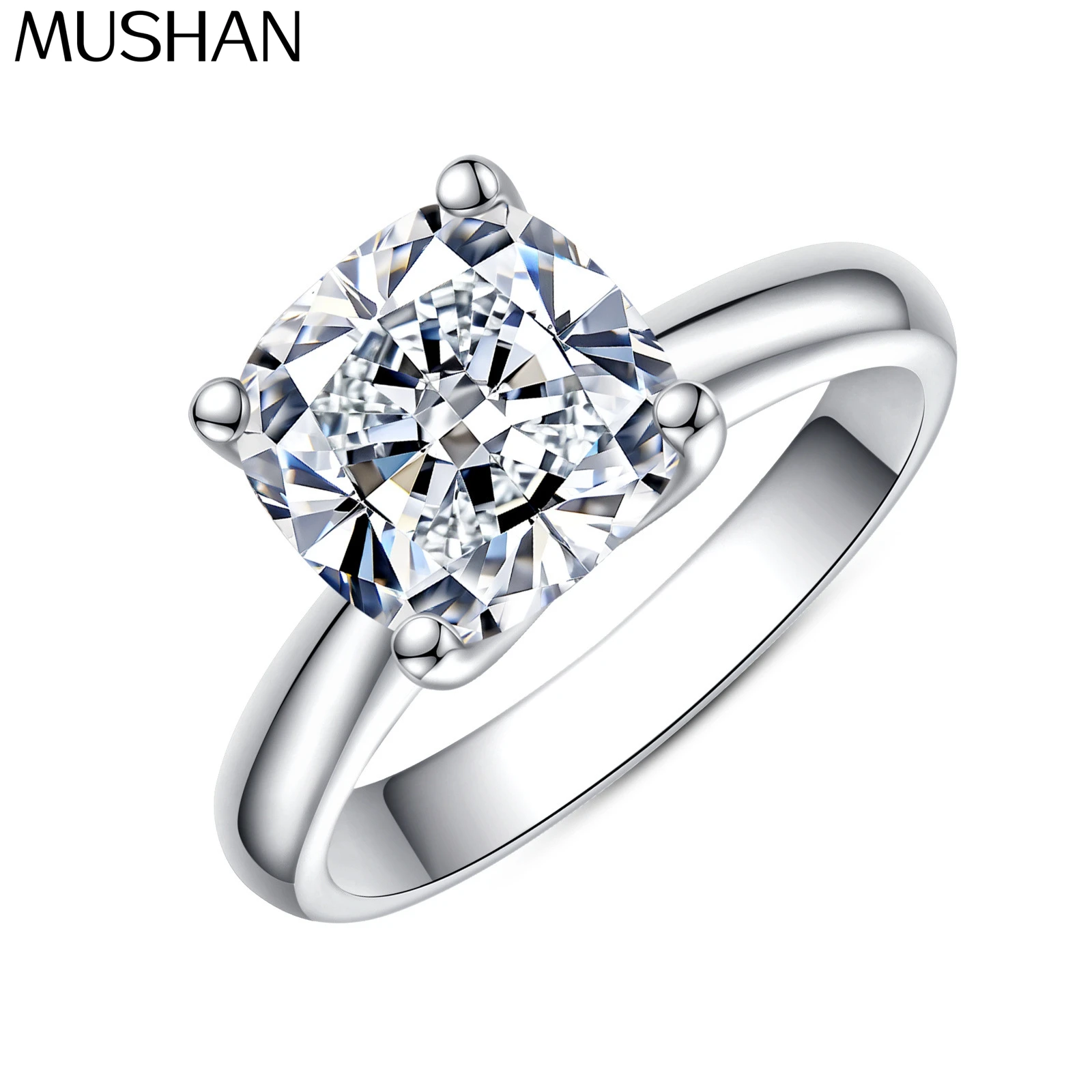MuShan Designer Jewelry 925 Sterling Silver Ring Moissanite Stylish Ring for Lover 18K Real Gold Plated MST Patent Jewellery
MuShan Designer Jewelry 925 Sterling Silver Ring Moissanite Stylish Ring for Lover 18K Real Gold Plated MST Patent Jewellery