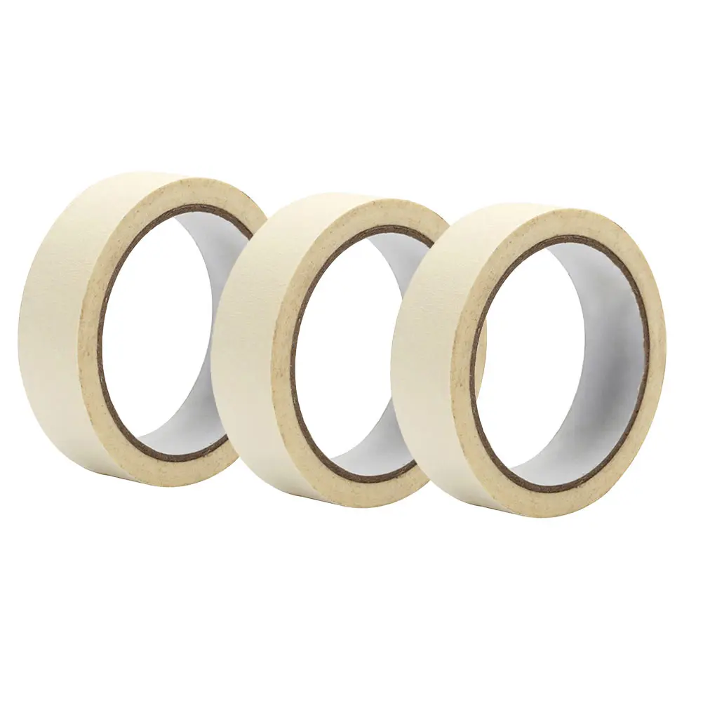 3 Rolls Masking Tape Painters Colored Double Sided Adhesive Long Size No Residue Temperature Frames Dust Protection
3 Rolls Masking Tape Painters Colored Double Sided Adhesive Long Size No Residue Temperature Frames Dust Protection