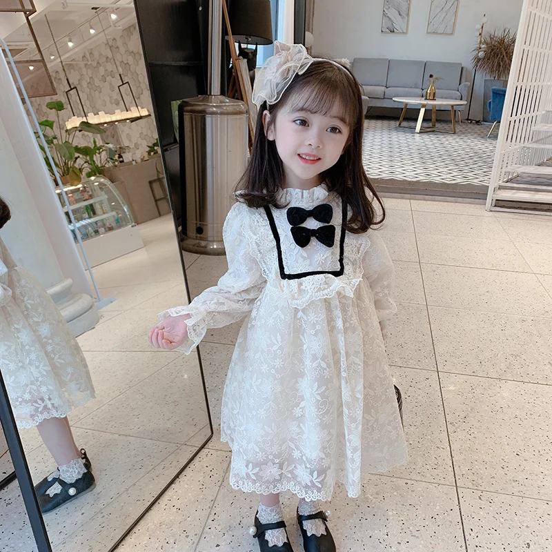 2-7 Years Girls Lace Cute Beauty Dress Korean Long-sleeve Princess Dress Halloween Costumes for Toddler Girls Bridesmaid Dresses
2-7 Years Girls Lace Cute Beauty Dress Korean Long-sleeve Princess Dress Halloween Costumes for Toddler Girls Bridesmaid Dresses