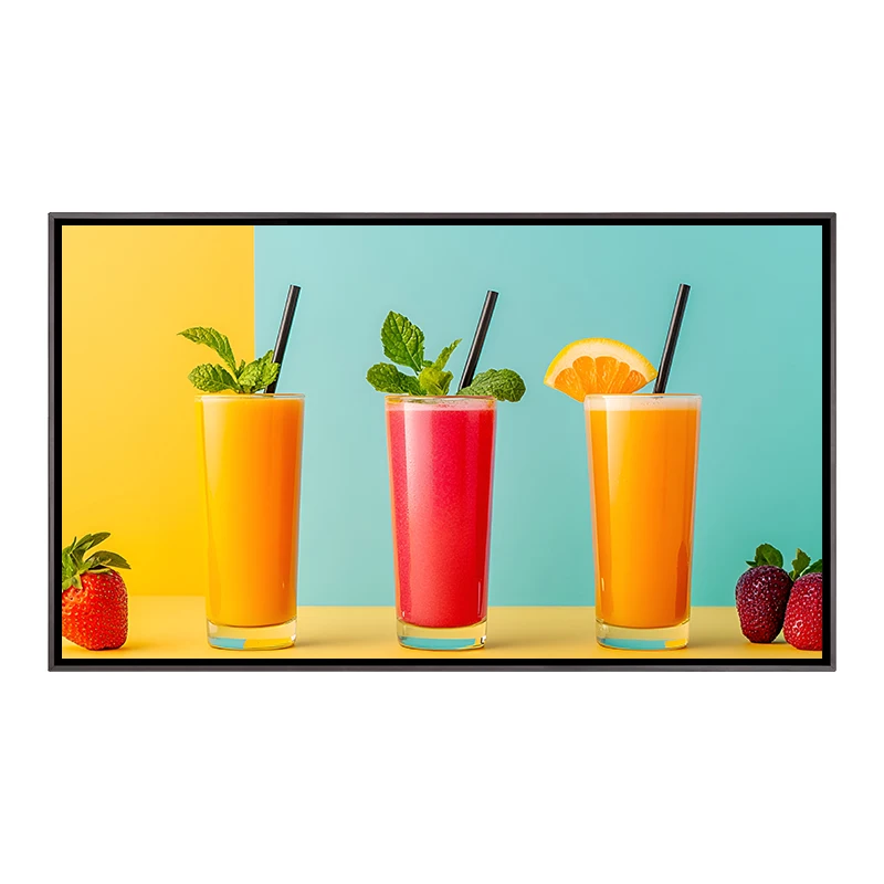 55-inch Intelligent 2K/4K LCD Flat-panel Wall-mounted Display TV, Suitable for Digital Signage Display, with Protective Glass
55-inch Intelligent 2K/4K LCD Flat-panel Wall-mounted Display TV, Suitable for Digital Signage Display, with Protective Glass