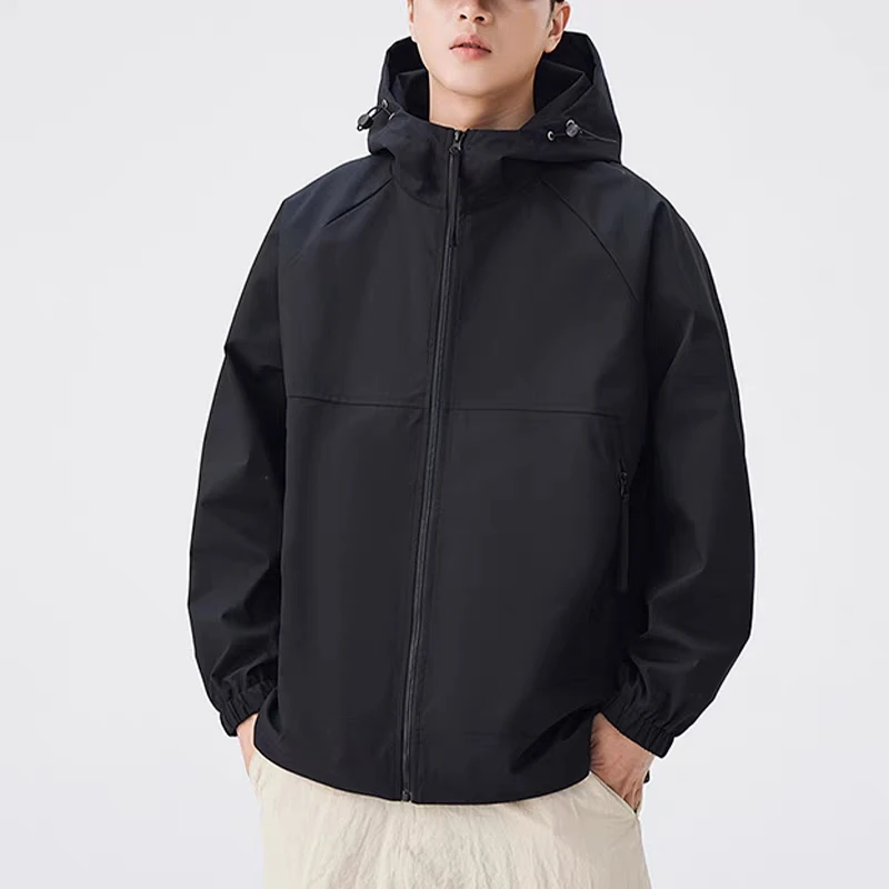 EiAO Jacket Business Outdoor Waterproof Windproof Hooded Casual Coat Multi-Functional Sporty Blazer for Hiking Camping Fishing
EiAO Jacket Business Outdoor Waterproof Windproof Hooded Casual Coat Multi-Functional Sporty Blazer for Hiking Camping Fishing