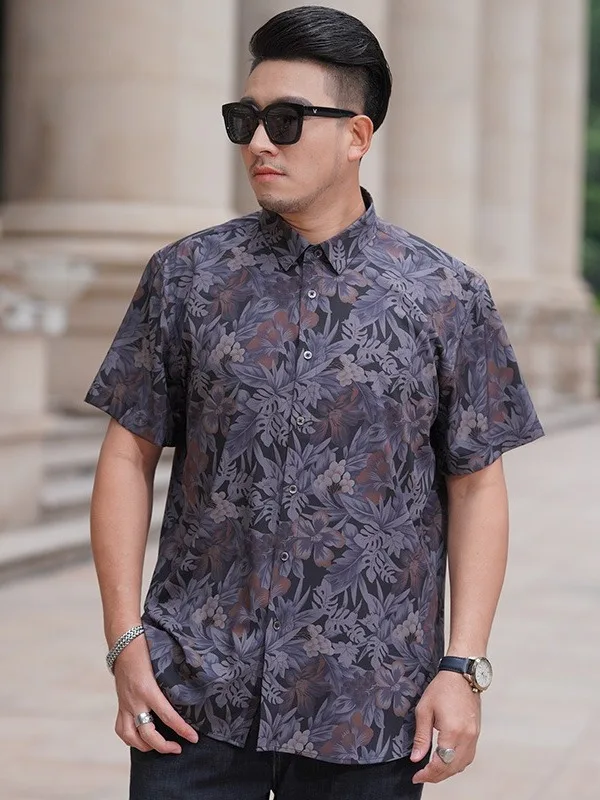 plus Size Men's Ice Silk No Iron Short Sleeve Shirt Summer New Floral Casual Trendy Fat People's Shirt Comfortable Loose Fit
plus Size Men's Ice Silk No Iron Short Sleeve Shirt Summer New Floral Casual Trendy Fat People's Shirt Comfortable Loose Fit