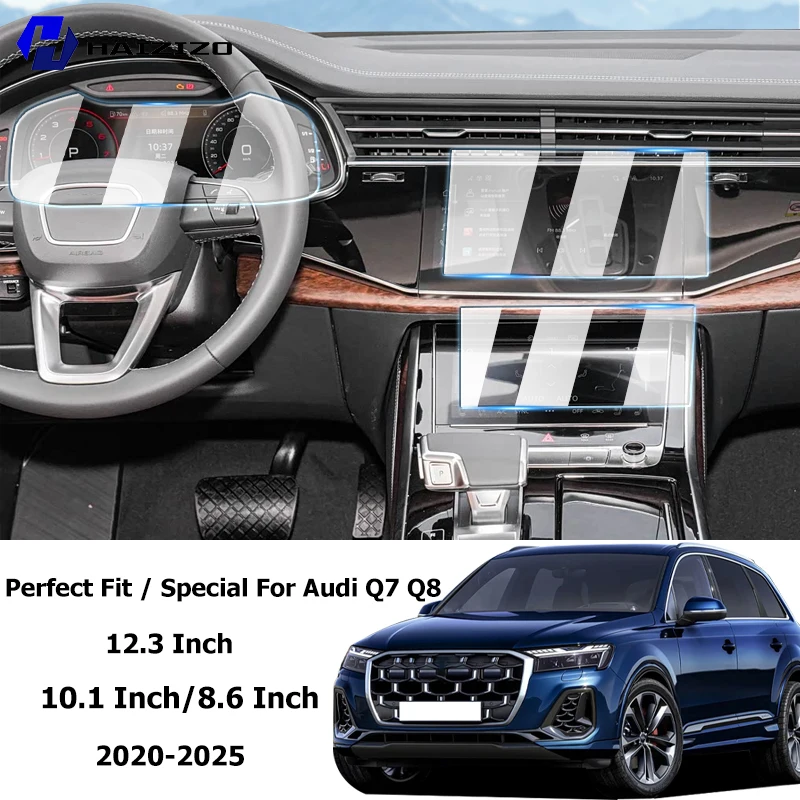 For Audi Q7 Q8 2020-2025 Car interior anti-glare screen protector film console GPS navigation LCD screen tempered glass film
For Audi Q7 Q8 2020-2025 Car interior anti-glare screen protector film console GPS navigation LCD screen tempered glass film