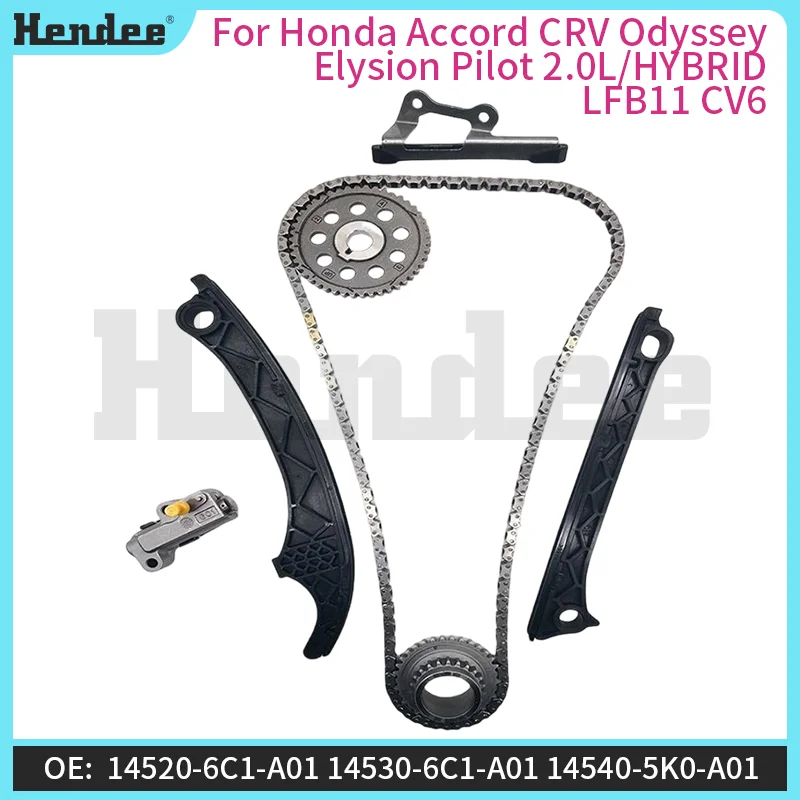 Timing Chain Tensioner Rail Kit for Honda Accord CRV Odyssey Elysion Pilot 2.0L/HYBRID LFB11 CV6,Automotive Parts 14401-5K0-A02
Timing Chain Tensioner Rail Kit for Honda Accord CRV Odyssey Elysion Pilot 2.0L/HYBRID LFB11 CV6,Automotive Parts 14401-5K0-A02