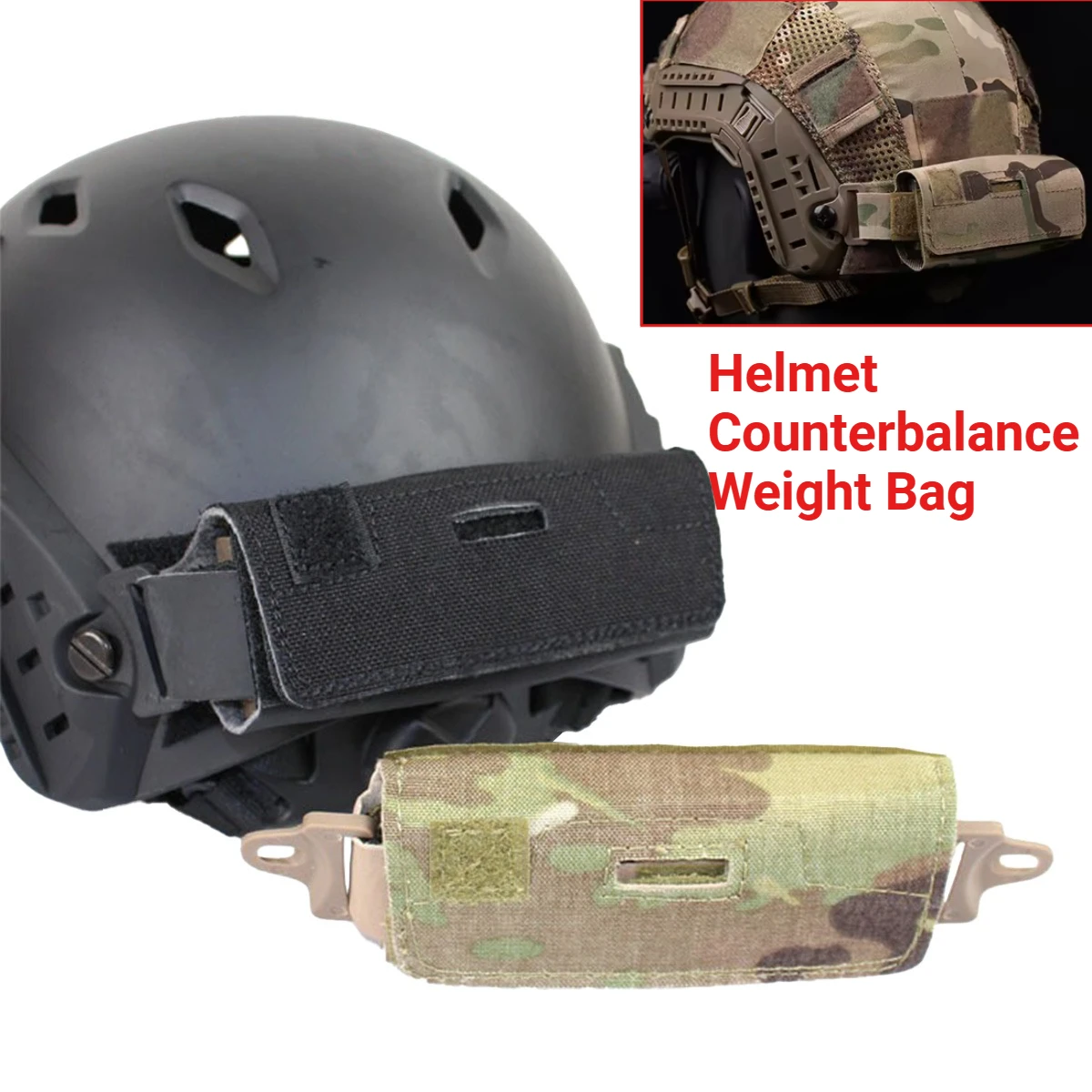 Tactical Helmet Counterbalance Weight Pouch Counterweight Package For OPS BJ PJ MH Helmets Accessories
Tactical Helmet Counterbalance Weight Pouch Counterweight Package For OPS BJ PJ MH Helmets Accessories