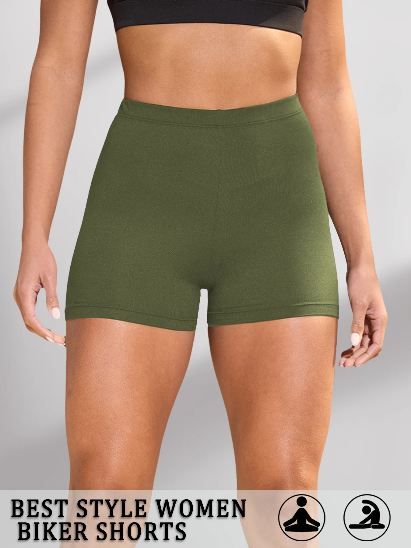 Women's High Elastic Biker Shorts, Super Soft Proof Yoga Running Cycling Workout Gym Fitness Activewear Tights
Women's High Elastic Biker Shorts, Super Soft Proof Yoga Running Cycling Workout Gym Fitness Activewear Tights