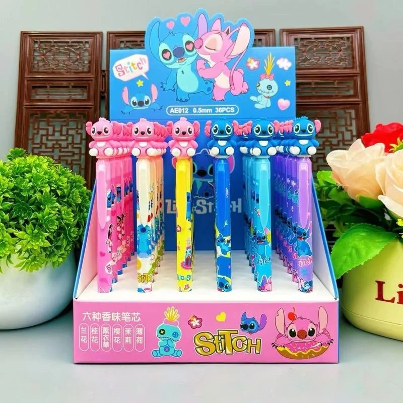 Disney Stitch Gel Pen 36pcs Black 0.5mm Stitch Cartoon Cute Creative School Supplies Students Stationery Wholesale Birthday Gift
Disney Stitch Gel Pen 36pcs Black 0.5mm Stitch Cartoon Cute Creative School Supplies Students Stationery Wholesale Birthday Gift