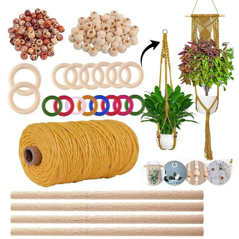 Macrame Plant Hanger Kits For Beginners Crafts Kits For Adults Art Supplies & Materials 3Mm Macrame Cord Hanging Kits
Macrame Plant Hanger Kits For Beginners Crafts Kits For Adults Art Supplies & Materials 3Mm Macrame Cord Hanging Kits