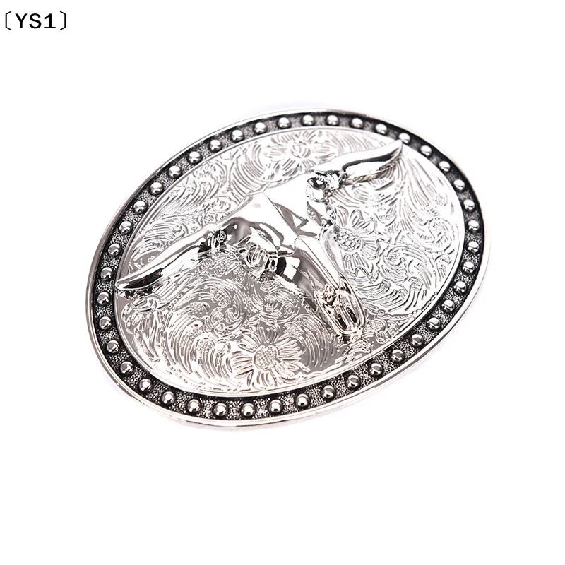 〔YS1〕Silver Long horn Texas Bull Belt Buckle Cowboy Western Metal Alloy Buckles
〔YS1〕Silver Long horn Texas Bull Belt Buckle Cowboy Western Metal Alloy Buckles