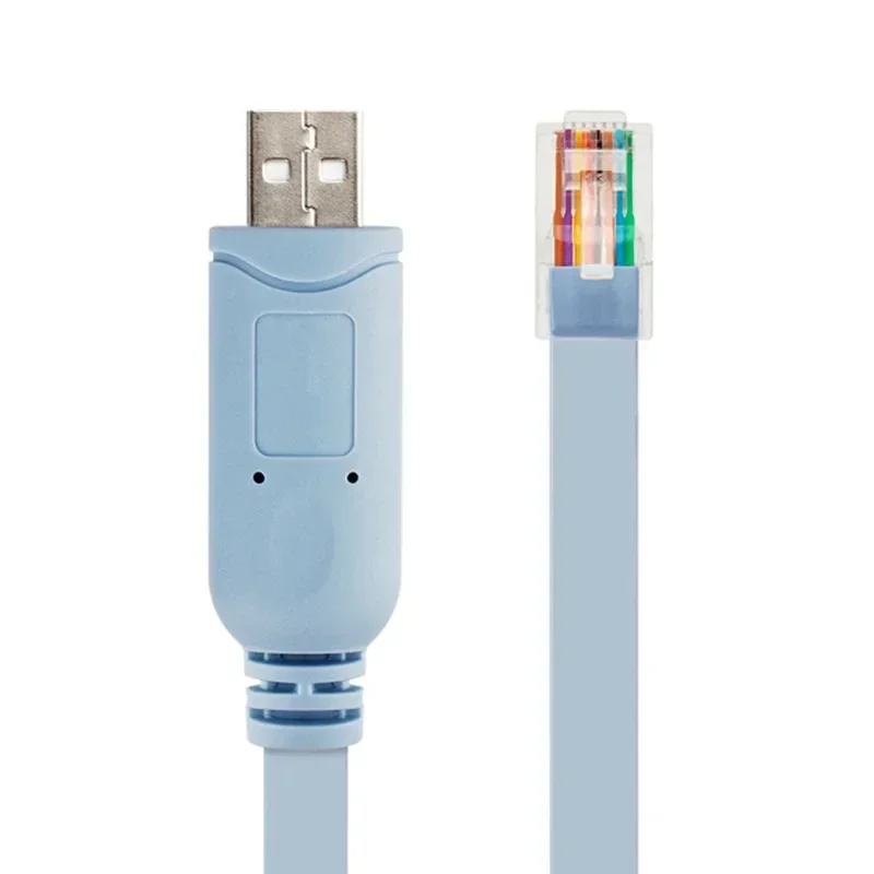 Console Cable with USB to RJ45 Interface FTDI FT232RL for Cisco and Huawei Switches and Routers
Console Cable with USB to RJ45 Interface FTDI FT232RL for Cisco and Huawei Switches and Routers
