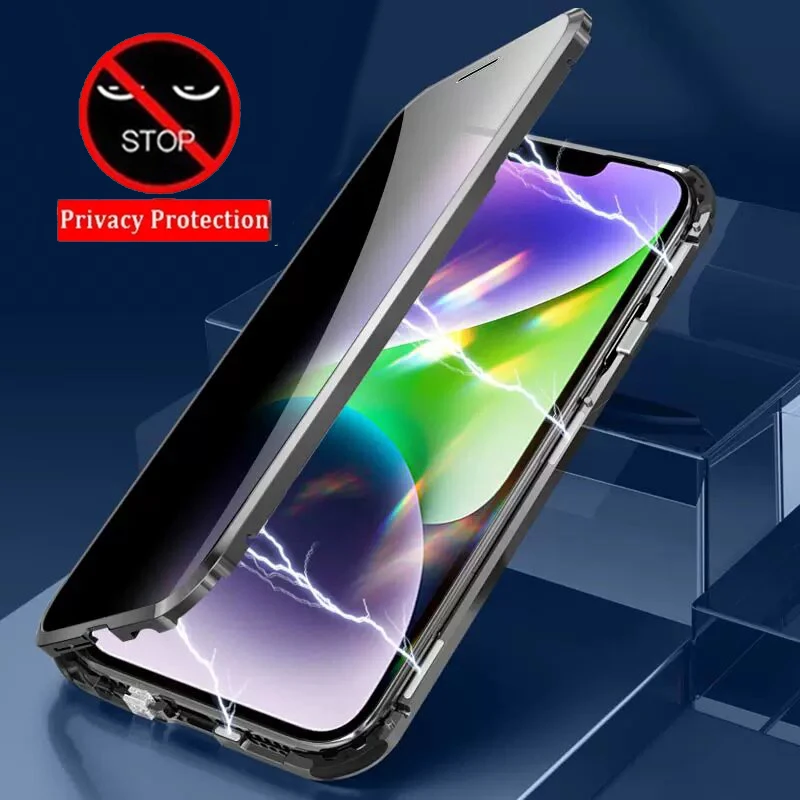 Metal Magnetic Cases For Honor X7c X9C Smart X9 5G X9d Full Lens Protection Anti Peeping Tempered Glass Cover Privacy Phone Case
Metal Magnetic Cases For Honor X7c X9C Smart X9 5G X9d Full Lens Protection Anti Peeping Tempered Glass Cover Privacy Phone Case