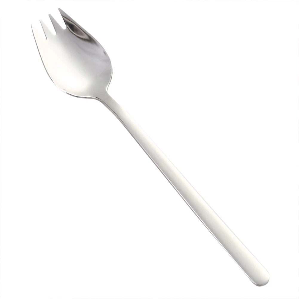 2 In 1 Stainless Steel Fork Spoon Spork Noodle Fruit Salad Fork Soup Dessert Spoon Home Kitchen Tableware Cutlery Set Kitchen
2 In 1 Stainless Steel Fork Spoon Spork Noodle Fruit Salad Fork Soup Dessert Spoon Home Kitchen Tableware Cutlery Set Kitchen