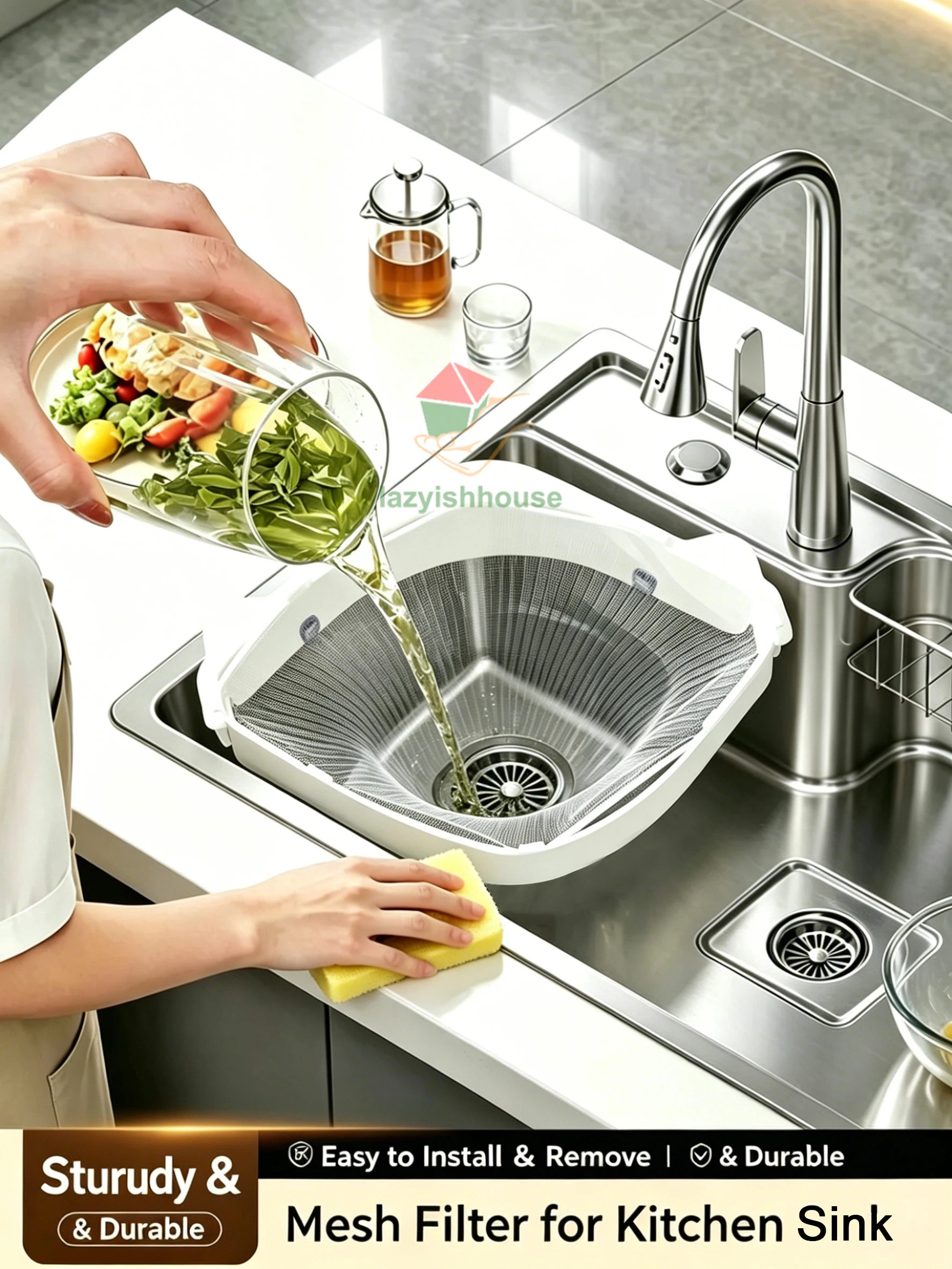 Kitchen Sink Drain Basket Triangle Food Vegetables Peel Filter Storage Organizer Kitchen Shelf Rack Drainier kitchen Sink rack
Kitchen Sink Drain Basket Triangle Food Vegetables Peel Filter Storage Organizer Kitchen Shelf Rack Drainier kitchen Sink rack