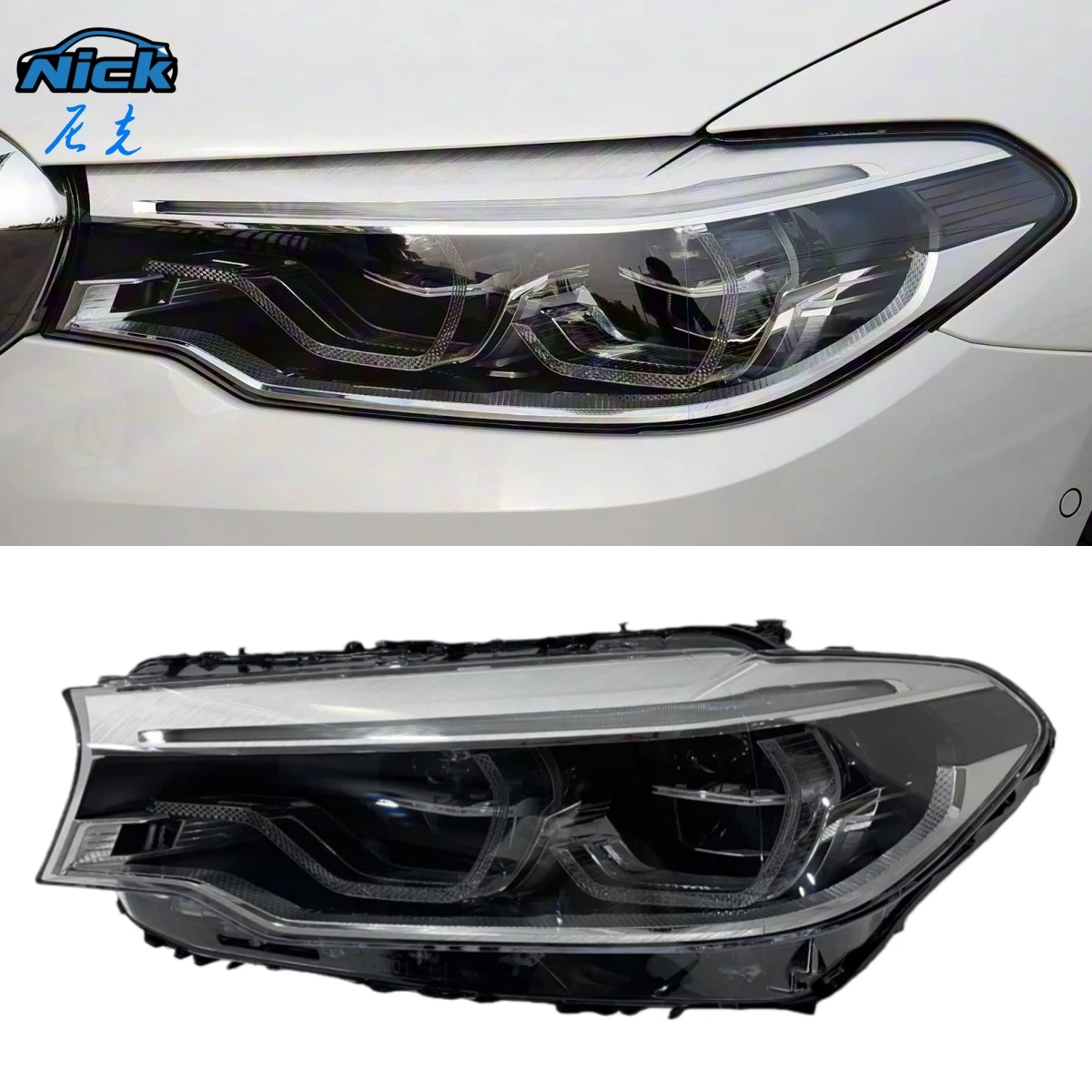 For BMW G30 LED Headlight Assembly 2018-2020 BMW 5 Series G30 G38 540i 535 530 F90 M5 Original Full LED Headlamp LED DRL
For BMW G30 LED Headlight Assembly 2018-2020 BMW 5 Series G30 G38 540i 535 530 F90 M5 Original Full LED Headlamp LED DRL
