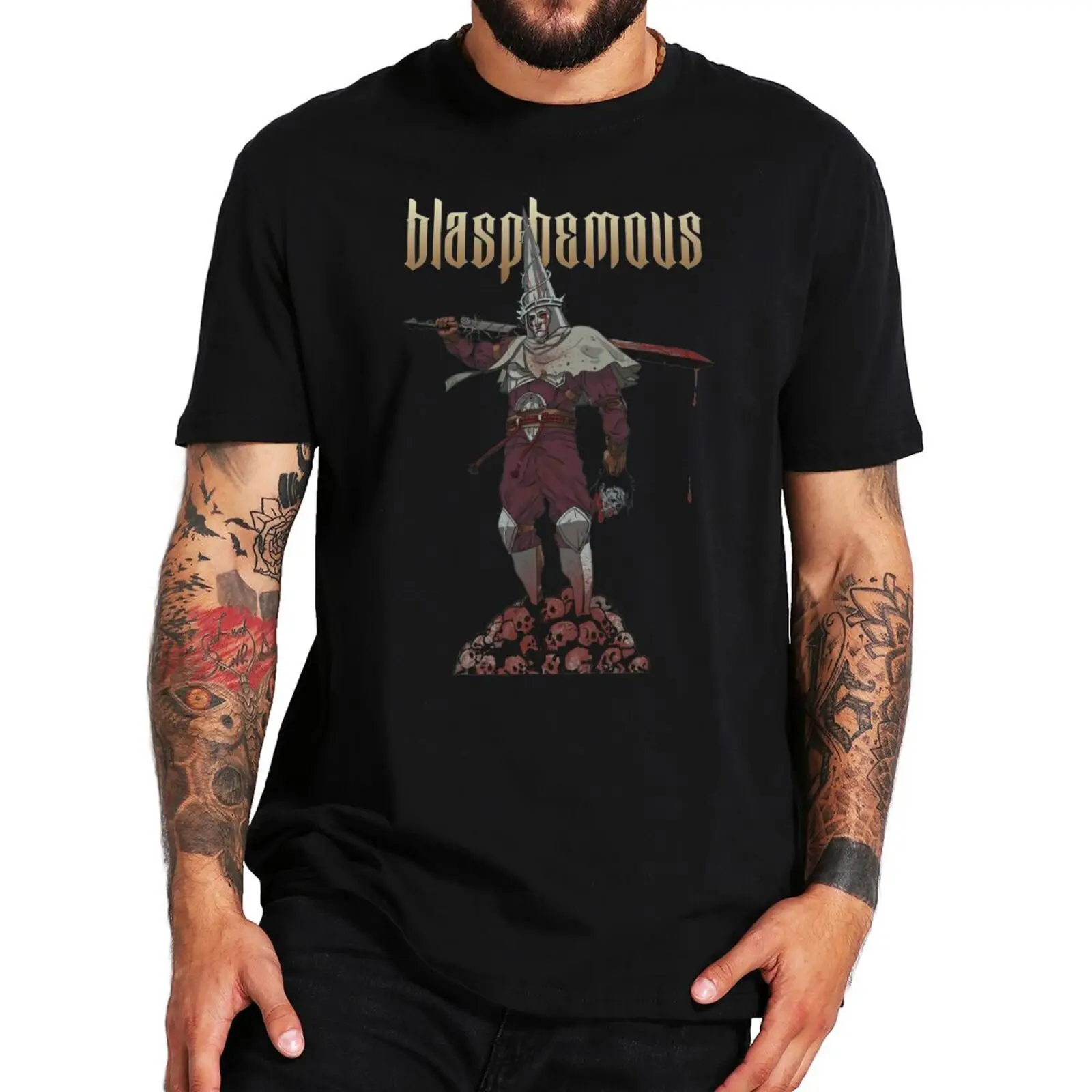 Blasphemous Gaming T Shirt Spanish Classic Action Video Game Men's Tee Shirt 100% Cotton Short Sleeves Summer Homme CamisetaF
Blasphemous Gaming T Shirt Spanish Classic Action Video Game Men's Tee Shirt 100% Cotton Short Sleeves Summer Homme CamisetaF