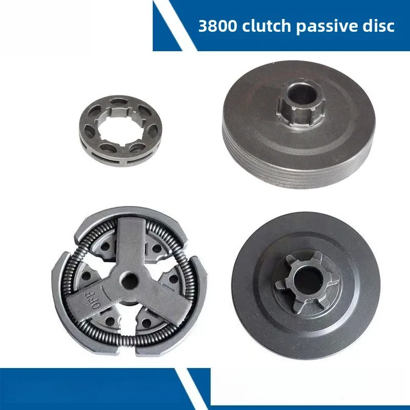 6T Clutch Assembly Fit for Chinese Chainsaw 3800 38cc & Zenoah Komatsu Type G3800 Chain Saw Replacement Parts
6T Clutch Assembly Fit for Chinese Chainsaw 3800 38cc & Zenoah Komatsu Type G3800 Chain Saw Replacement Parts
