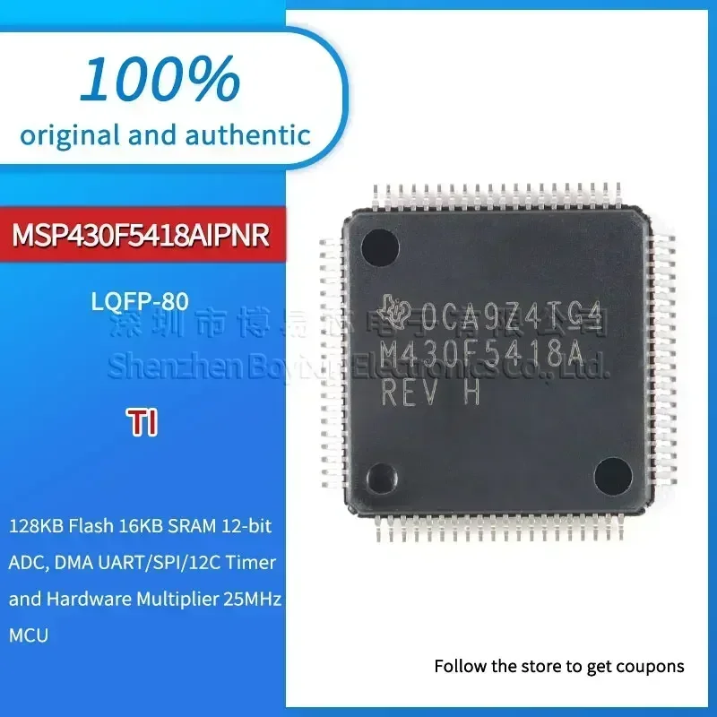 MSP430F5418AIPNR IC chips
MSP430F5418AIPNR IC chips