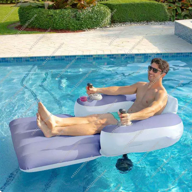 New Inflatable Electric Water Seat Adult Water Toy with Thruster Inflatable Boat Lounger Float Mattress Inflatable Jet Ski Raft
New Inflatable Electric Water Seat Adult Water Toy with Thruster Inflatable Boat Lounger Float Mattress Inflatable Jet Ski Raft