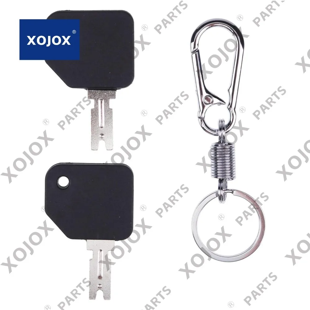 Xojox ZTUOAUMA 2 ключа для вилочного погрузчика # 166 186304 1430 с пластиковой ручкой и универсальным брелоком для Hyster S30XL и более вилочных погрузчиков
Xojox ZTUOAUMA 2 ключа для вилочного погрузчика # 166 186304 1430 с пластиковой ручкой и универсальным брелоком для Hyster S30XL и более вилочных погрузчиков