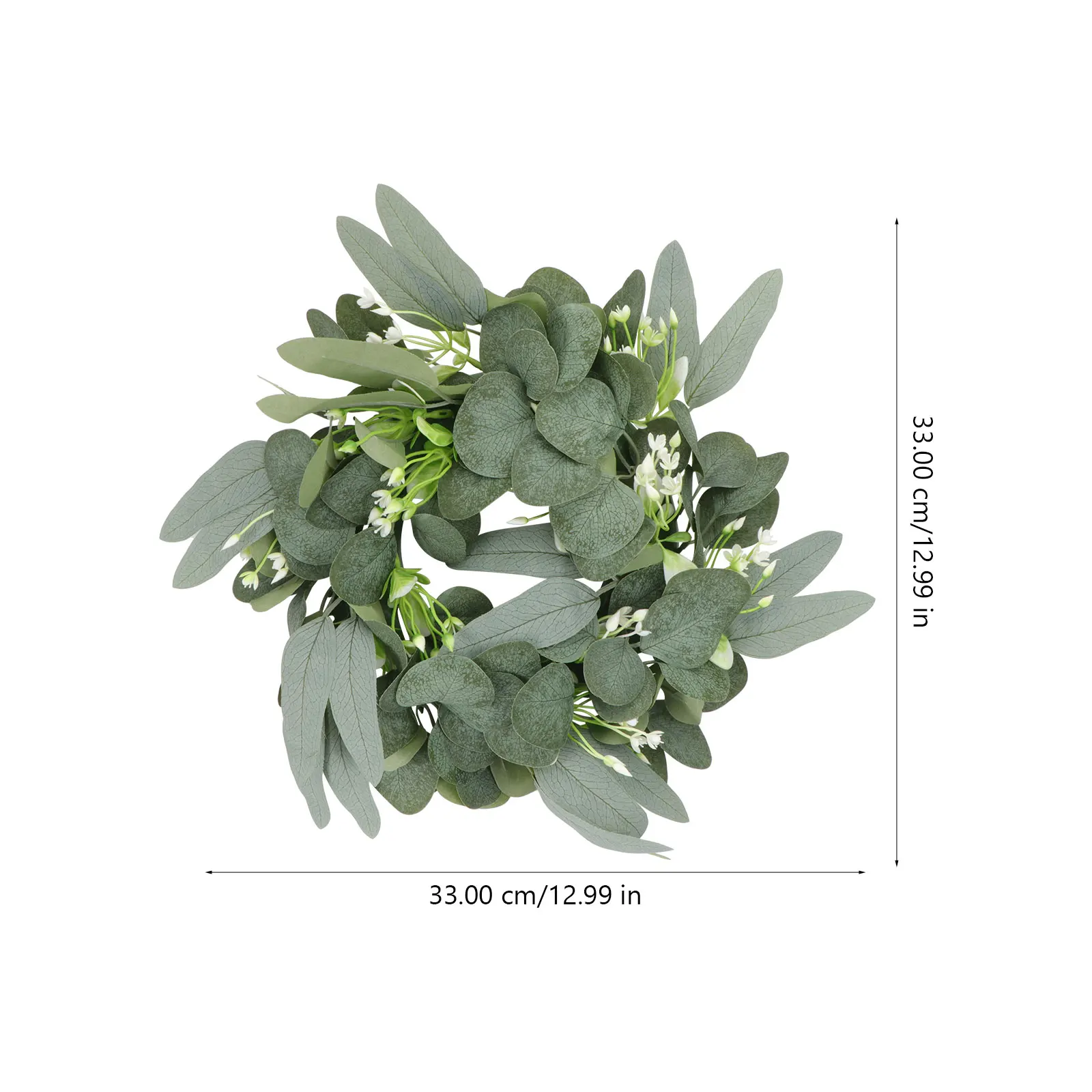 Artificial Wreath Decor Home Christmas Decoration Bright Color Plastic Simulation Wreath MaterialRabbitEarLeaf
Artificial Wreath Decor Home Christmas Decoration Bright Color Plastic Simulation Wreath MaterialRabbitEarLeaf