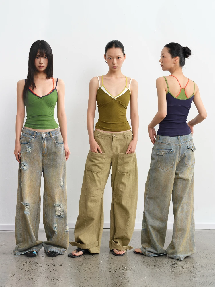 Женский облегающий топ на бретельках Liny Liber, летняя верхняя одежда, футболка с дизайнерским эффектом двухслойности, для повседневной носки
Женский облегающий топ на бретельках Liny Liber, летняя верхняя одежда, футболка с дизайнерским эффектом двухслойности, для повседневной носки