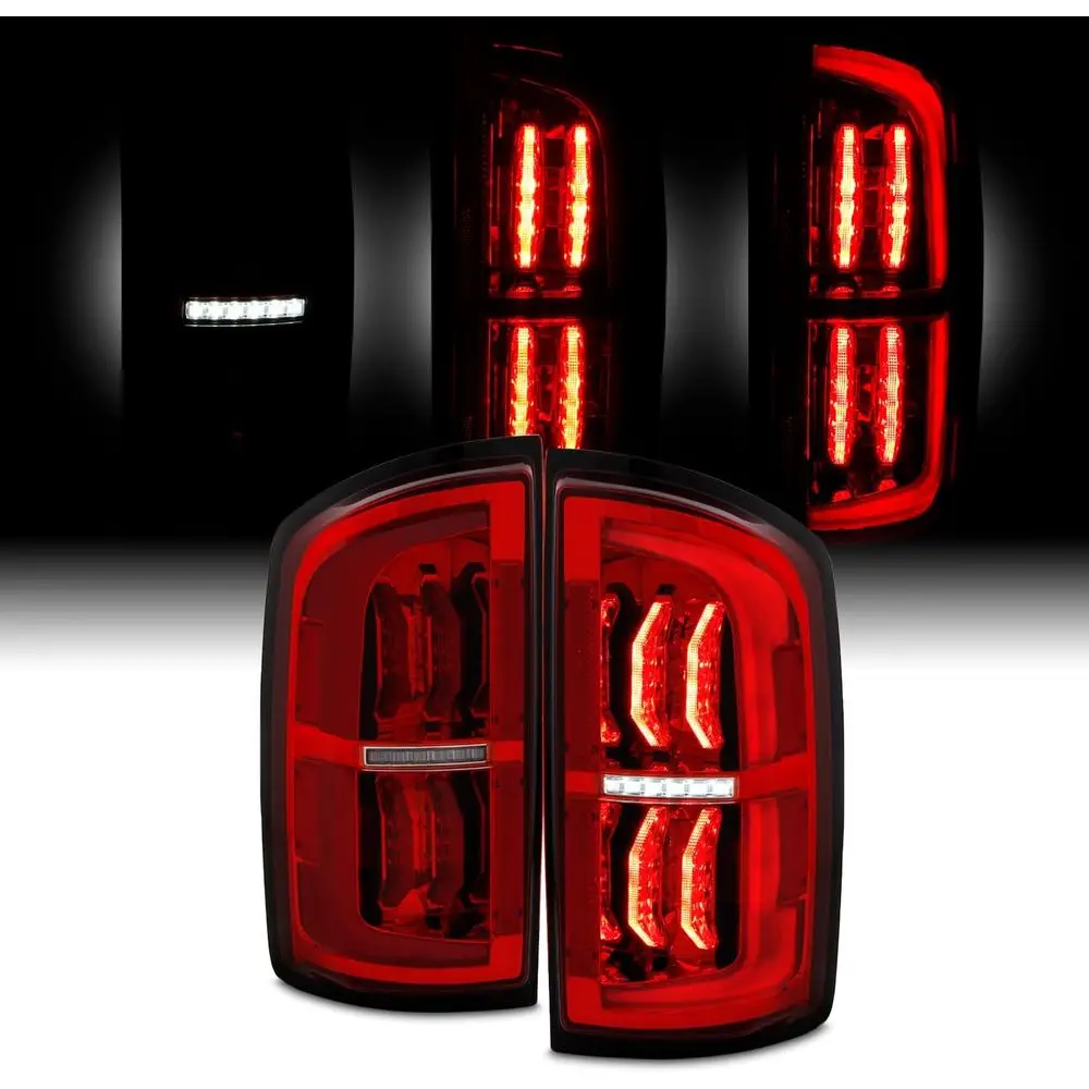 - Fits 2007-2008 Dodge Ram 1500 07-09 Ram 2500 3500 Pickup LED Red Clear Tail Brake Lights Pair Driver+Passenger
- Fits 2007-2008 Dodge Ram 1500 07-09 Ram 2500 3500 Pickup LED Red Clear Tail Brake Lights Pair Driver+Passenger