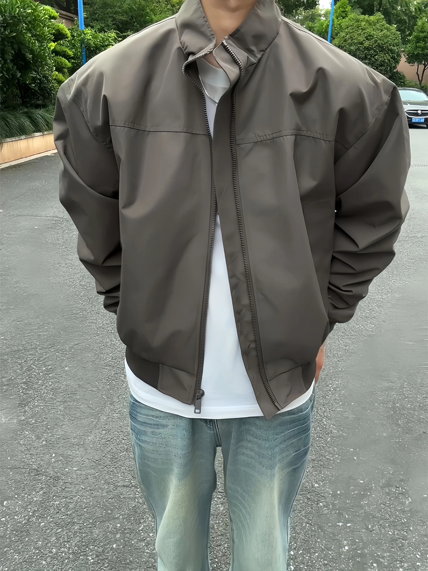 American Sle Pilot Jaet Мужская ор Широкий воротник Бейсбол orm Модная рабочая одежда Верхняя одежда Весна Осень ex
American Sle Pilot Jaet Мужская ор Широкий воротник Бейсбол orm Модная рабочая одежда Верхняя одежда Весна Осень ex