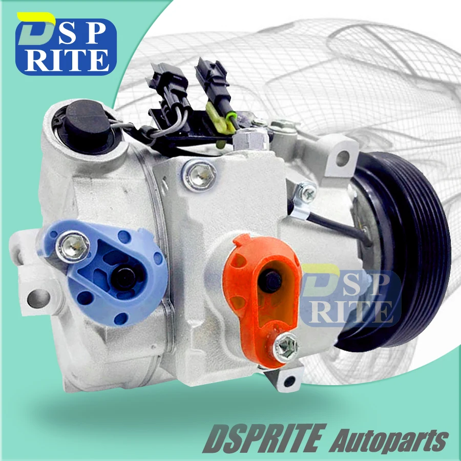 AC Compressor DCS17EC LR018202 LR020193 LR021947 Z0002279D Z0005704A 6G9N19D623FH 6G9N19D623FG For Land Rover LR2 2008 - 2011
AC Compressor DCS17EC LR018202 LR020193 LR021947 Z0002279D Z0005704A 6G9N19D623FH 6G9N19D623FG For Land Rover LR2 2008 - 2011