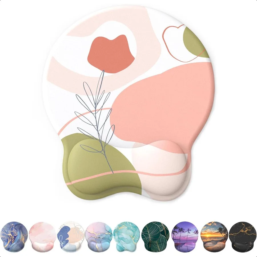 Коврик для мыши с подставкой для запястья Удобный коврик для компьютерной мыши с гелевым портом для запястья Гладкая поверхность и нескользящая полиуретановая основа для облегчения боли
Коврик для мыши с подставкой для запястья Удобный коврик для компьютерной мыши с гелевым портом для запястья Гладкая поверхность и нескользящая полиуретановая основа для облегчения боли